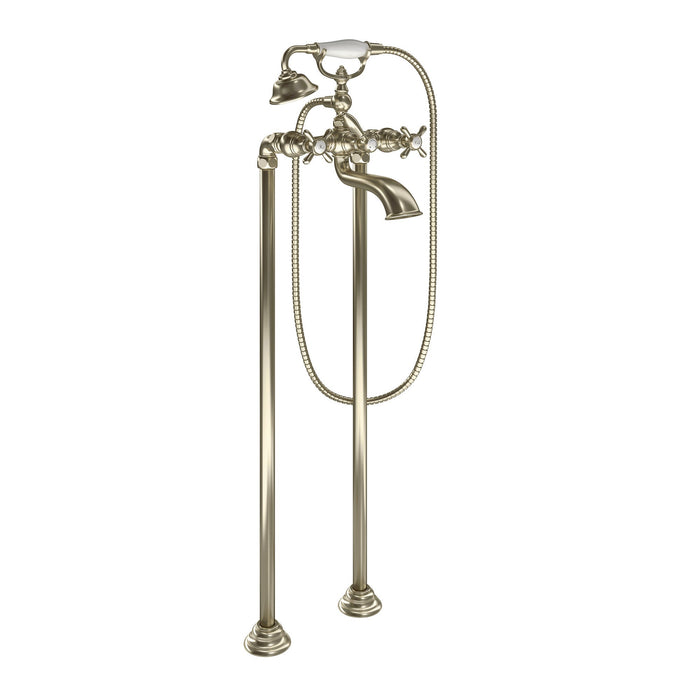 Moen Weymouth S22105 Two-Handle Tub Filler Includes Hand Shower