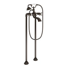 Moen Weymouth S22105 Two-Handle Tub Filler Includes Hand Shower