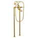 Moen Weymouth S22110 Two-Handle Tub Filler Includes Hand Shower