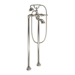 Moen Weymouth S22110 Two-Handle Tub Filler Includes Hand Shower