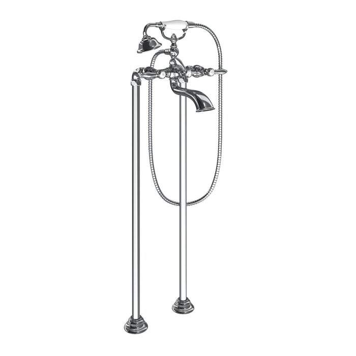 Moen Weymouth S22110 Two-Handle Tub Filler Includes Hand Shower