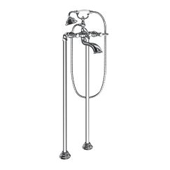 Moen Weymouth S22110 Two-Handle Tub Filler Includes Hand Shower