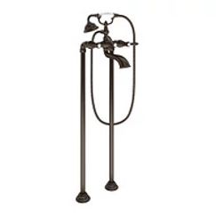 Moen Weymouth S22110 Two-Handle Tub Filler Includes Hand Shower