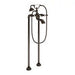 Moen Weymouth S22110 Two-Handle Tub Filler Includes Hand Shower