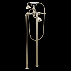 Moen Weymouth S22110 Two-Handle Tub Filler Includes Hand Shower