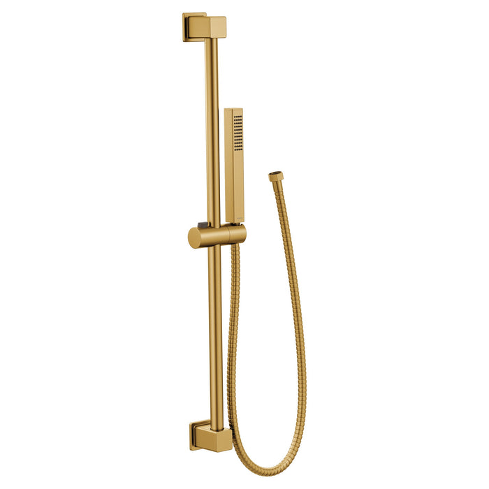 Moen S3880EP Square Hh W/Slide Bar Chr