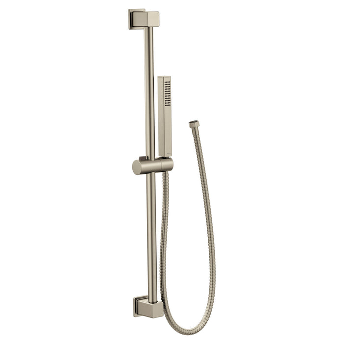 Moen S3880EP Square Hh W/Slide Bar Chr