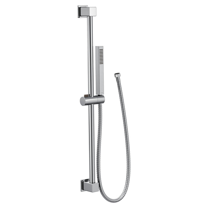 Moen S3880EP Square Hh W/Slide Bar Chr