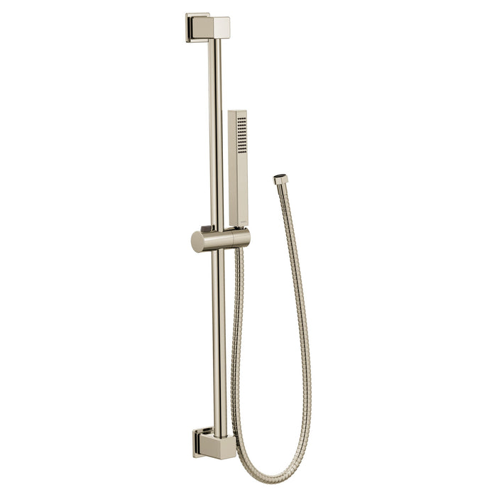 Moen S3880EP Square Hh W/Slide Bar Chr