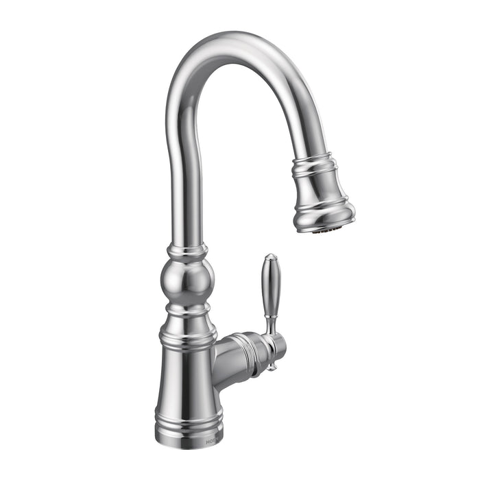 Moen Weymouth S53004 One-Handle Pulldown Bar Faucet