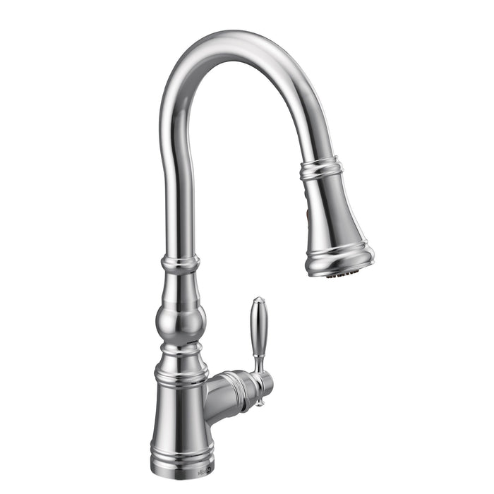 Moen Weymouth S73004 One-Handle Pulldown Kitchen Faucet