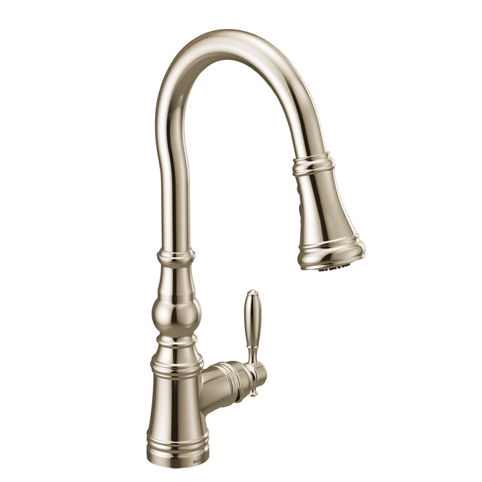 Moen Weymouth S73004 One-Handle Pulldown Kitchen Faucet