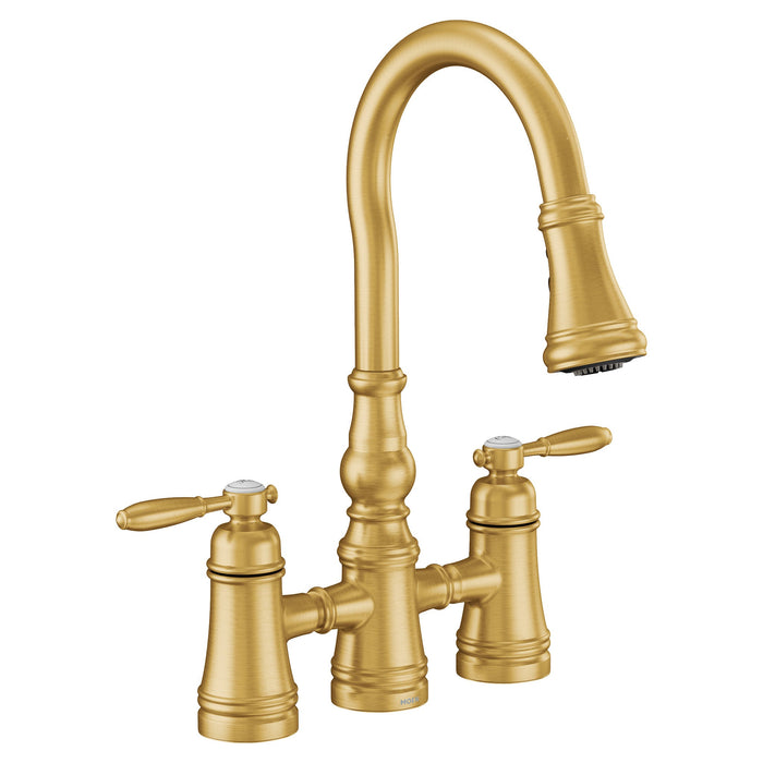 Moen Weymouth S73204 Two-Handle Pulldown Kitchen Faucet
