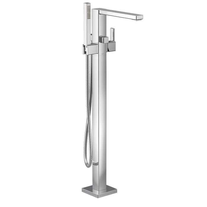 Moen 90 Degree S905 One-Handle Tub Filler Includes Hand Shower