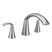 Moen Glyde T373 Two-Handle Roman Tub Faucet