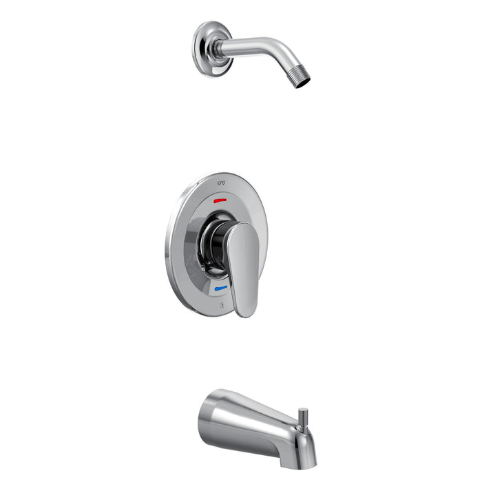 Moen T46301NH Edgestone T/S Trim No Head Ch