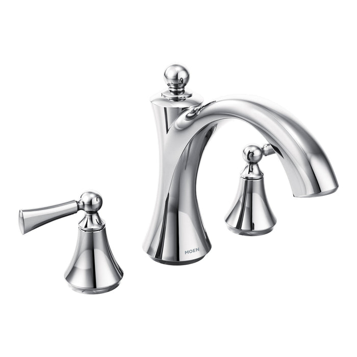 Moen Wynford T653 Two-Handle Roman Tub Faucet