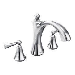 Moen Wynford T653 Two-Handle Roman Tub Faucet