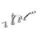 Moen Wynford T654 Two-Handle Roman Tub Faucet Includes Hand Shower
