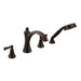 Moen Wynford T654 Two-Handle Roman Tub Faucet Includes Hand Shower