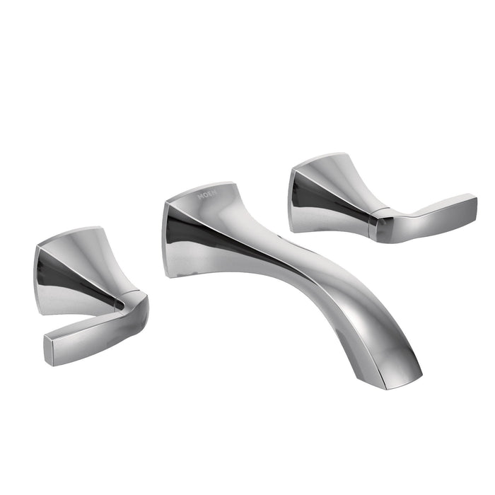 Moen Voss T6906 Two-Handle Wall Mount Bathroom Faucet