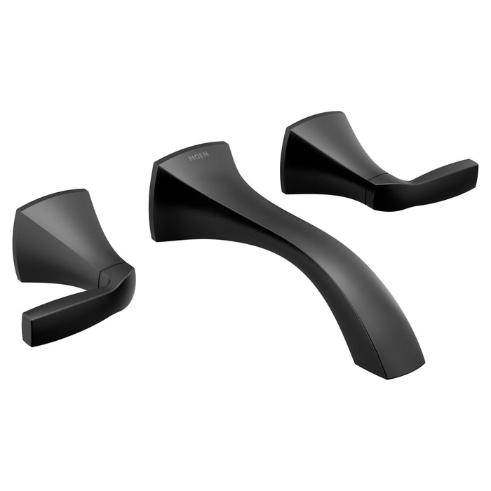 Moen Voss T6906 Two-Handle Wall Mount Bathroom Faucet