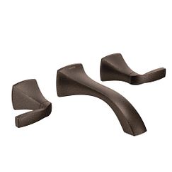 Moen Voss T6906 Two-Handle Wall Mount Bathroom Faucet