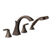 Moen Voss T694 Two-Handle Roman Tub Faucet Includes Hand Shower