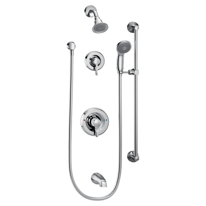 Moen Commercial T8343EP15 transfer Posi-Temp(R) all-metal trim kits