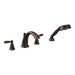 Moen Brantford T924 Two-Handle Roman Tub Faucet Includes Hand Shower