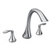 Moen Eva T943 Two-Handle Roman Tub Faucet