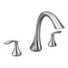 Moen Eva T943 Two-Handle Roman Tub Faucet