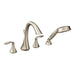 Moen Eva T944 Two-Handle Roman Tub Faucet Includes Hand Shower