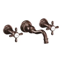 Moen Weymouth TS42112 Two-Handle Wall Mount Bathroom Faucet