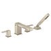 Moen 90 Degree TS914 Two-Handle Roman Tub Faucet Includes Hand Shower
