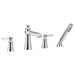 Moen Flara TS928 Two-Handle Roman Tub Faucet