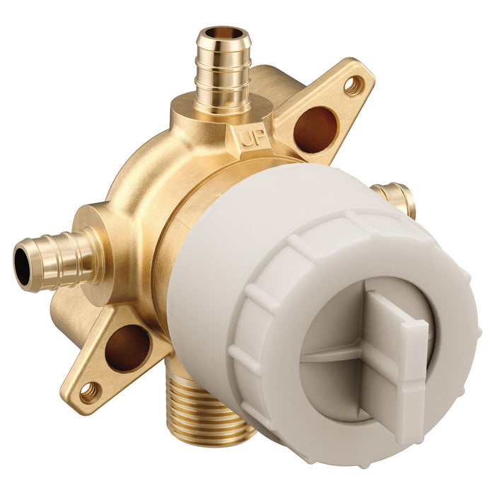 Moen M-CORE U140 4 Port 1/2" Crimp Ring PEX With Cc/Ips Tub Connection Includes Stops