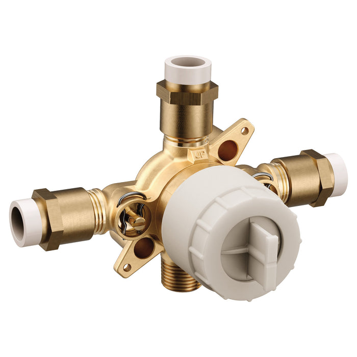 Moen M-CORE U140 4 Port 1/2" Crimp Ring PEX With Cc/Ips Tub Connection Includes Stops