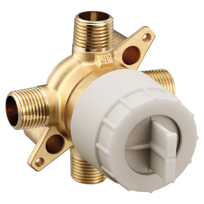 Moen M-CORE U140 4 Port 1/2" Crimp Ring PEX With Cc/Ips Tub Connection Includes Stops