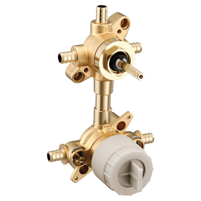 Moen M-CORE U232 Transfer 1/2" Crimp Ring PEX Connection Includes Pressure Balancing Stops Volume Control