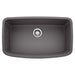 BLANCO 441611 Valea Super Single Bowl Kitchen Sink - Cinder