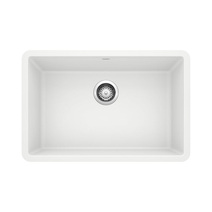 BLANCO 522429 Precis 27" Single Bowl Kitchen Sink - White
