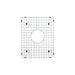 BLANCO 236783 Stainless Steel Bottom Grid for Small Bowl of Precis 60/40 Low Divide Sinks
