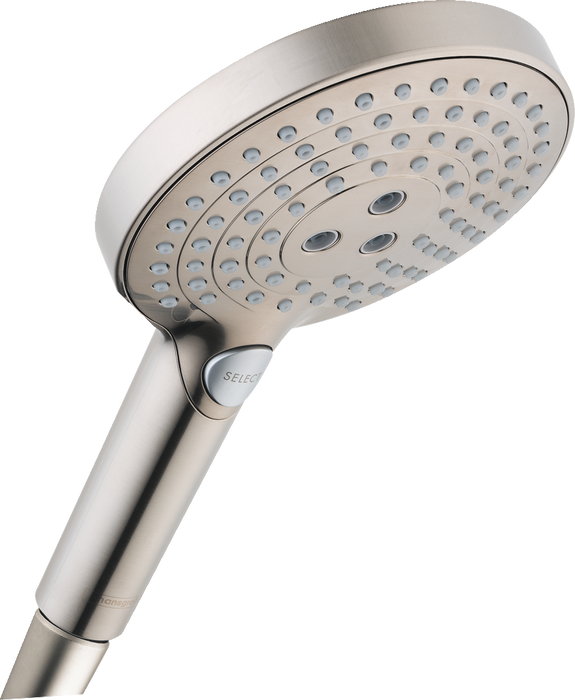 hansgrohe Raindance Select S Handshower 120 3-Jet PowderRain, 2.5 GPM