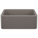 BLANCO 443112 Ikon 27" Apron Single Bowl Farmhouse Sink - Volcano Gray