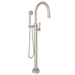 ROHL T1587 Traditional Single Hole Floor Mount Tub Filler Trim