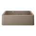 BLANCO 402329 Ikon 33" Apron Double Bowl Farmhouse Sink with Low Divide - Truffle