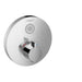 hansgrohe ShowerSelect S Thermostatic Trim for 1 Function, Round