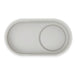 BLANCO Oovalon VELGRANIT 30" Single Bowl Undermount/Flush-Mount Kitchen Sink with Capflow - Cloud White