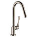 AXOR Citterio HighArc Kitchen Faucet 2-Spray Pull-Down, 1.75 GPM